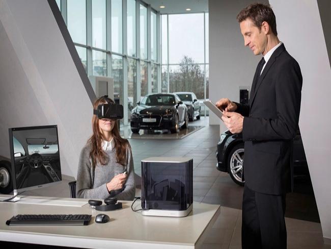 Audi oferece realidade virtual para cliente configurar o carro na concessionária