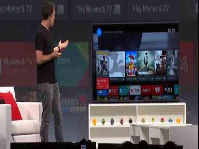 Google revela plataformas Android para TV