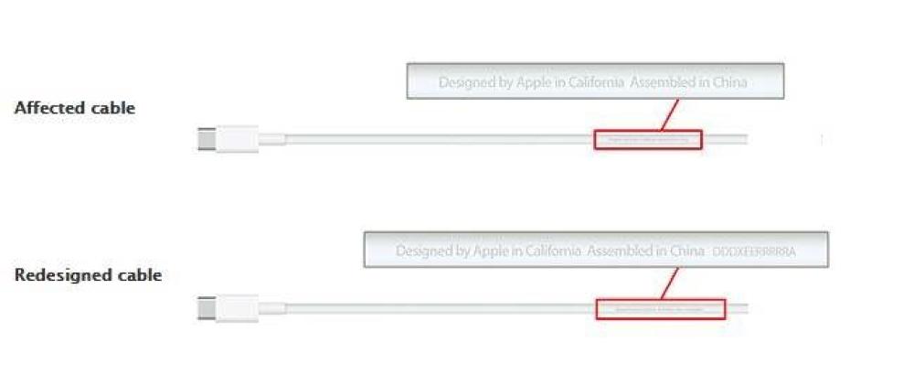 Apple faz recall de cabos USB-C de MacBook por falha em carregamento