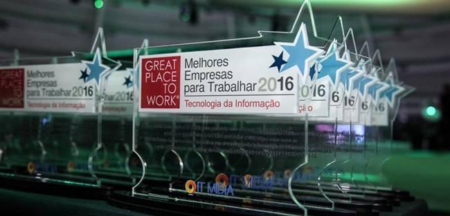 Confira a galeria de imagens da premiação das 100 Melhores Empresas para Trabalhar em TI 2016