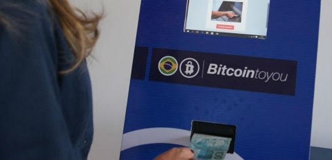 Empresa lança caixa eletrônico 100% brasileiro que aceita bitcoins