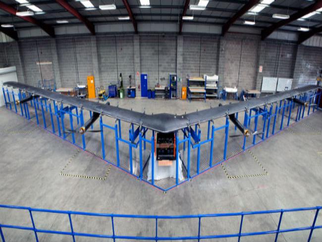 Facebook constrói drone gigante para levar internet a áreas remotas