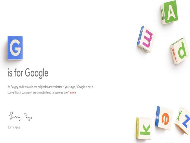 Google quer ser núcleo de toda tecnologia adquirida