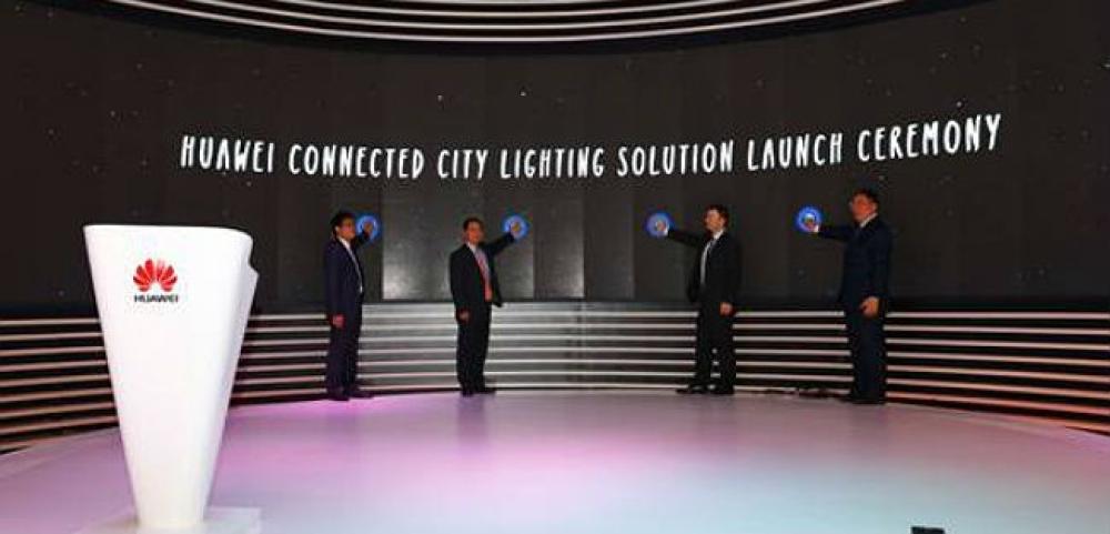 Huawei lança solução de iluminação para cidades conectadas