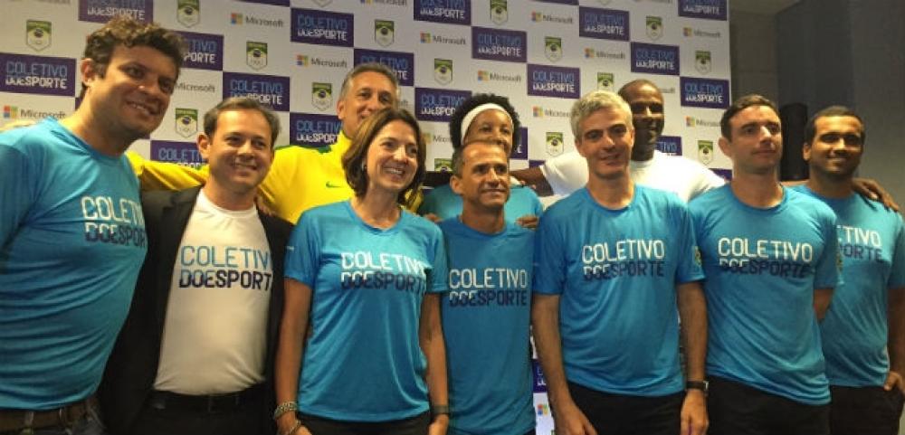 Microsoft e Comitê Olímpico do Brasil anunciam plataforma para incentivar esportes