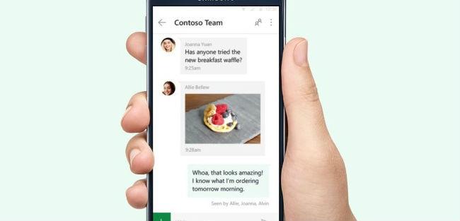 Microsoft anuncia aplicativo de bate-papo corporativo