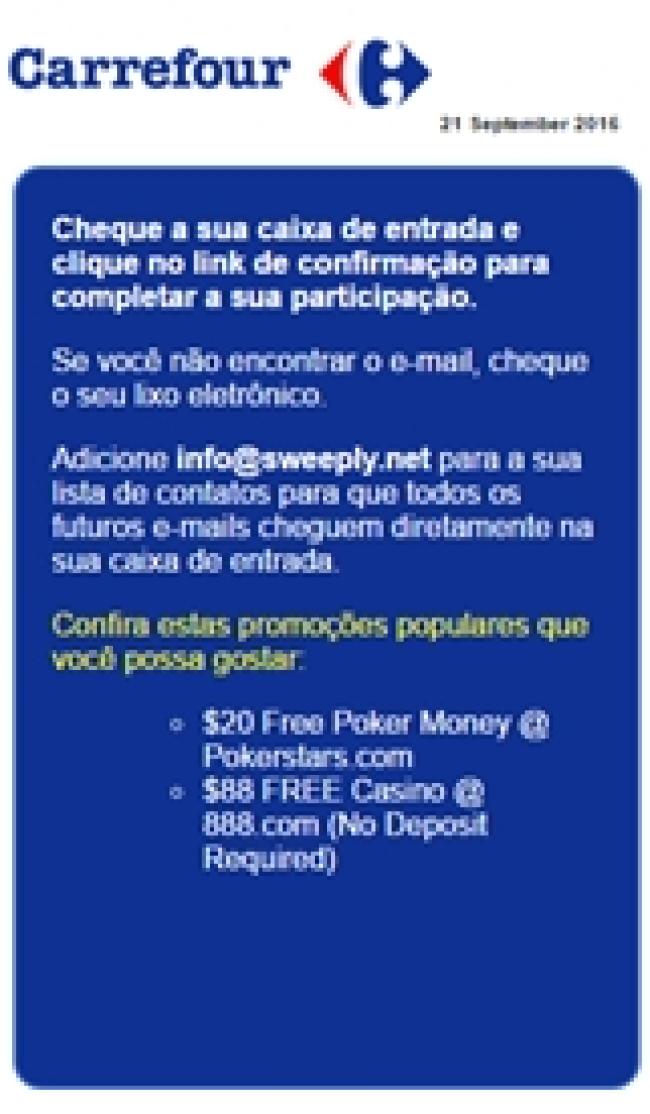 Falsa promoção do Carrefour é usada como isca para infectar mais de 8 milhões smartphones de brasileiros