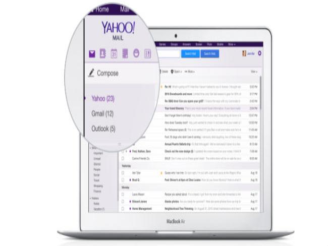 Yahoo integra Gmail dentro de seu serviço de e-mail