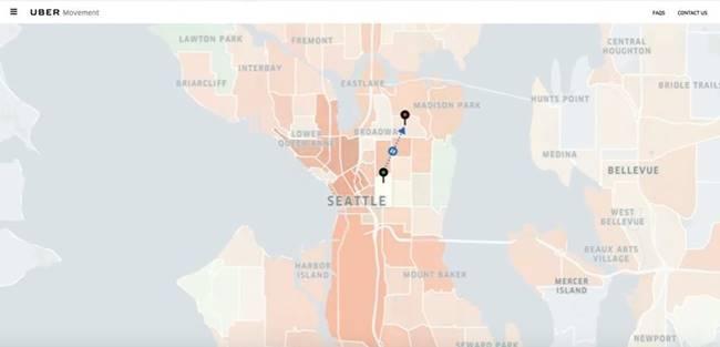 Uber lança serviço de monitoramento de tráfego com dados do aplicativo