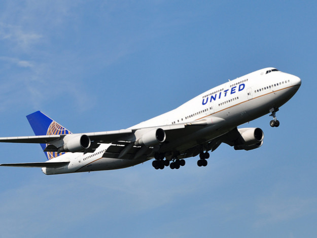 United avião