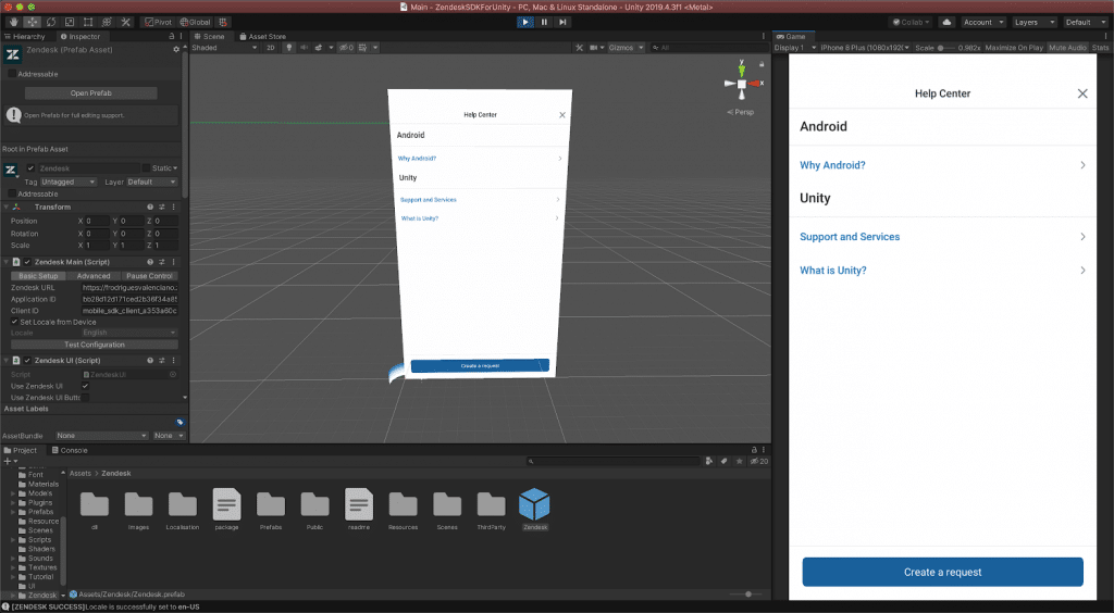 Tela simples simulando uma central de ajuda (Help Center) Tela simples simulando uma central de ajuda (Help Center)