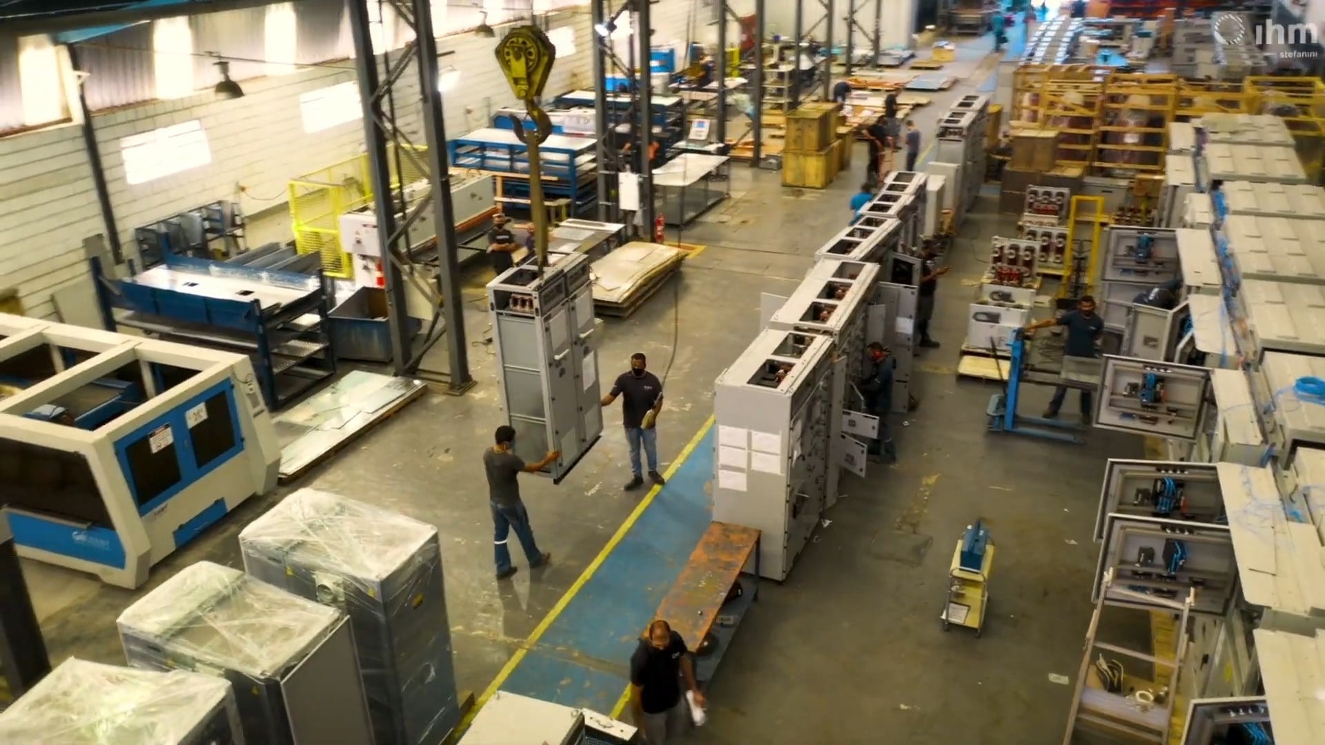 Nova fábrica de painéis elétricos, eletrocentros e subestações ihm Stefanini