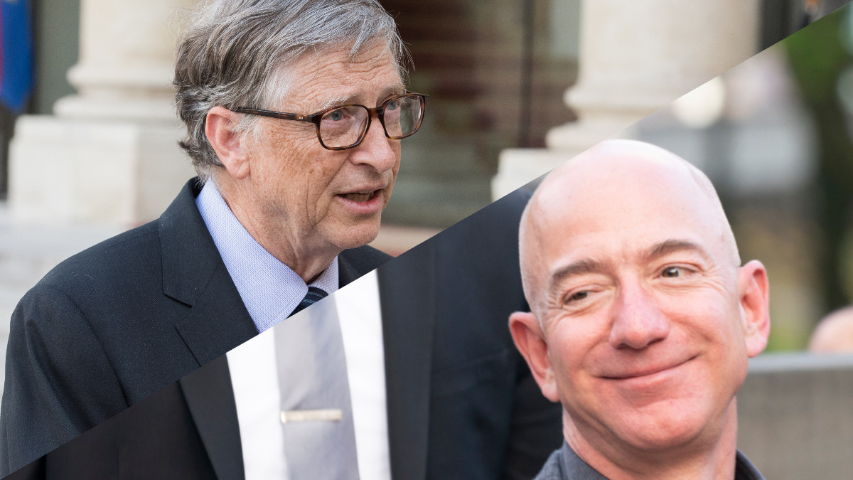 bill gates jeff bezes microsoft amazon