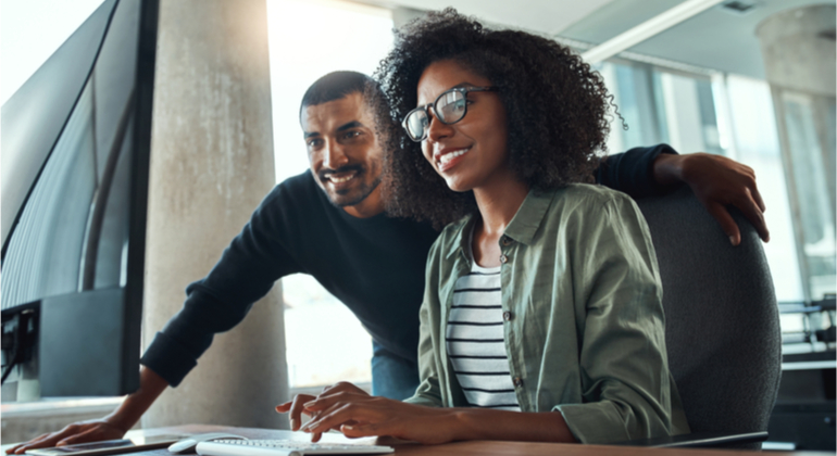 profissionais de ti negros