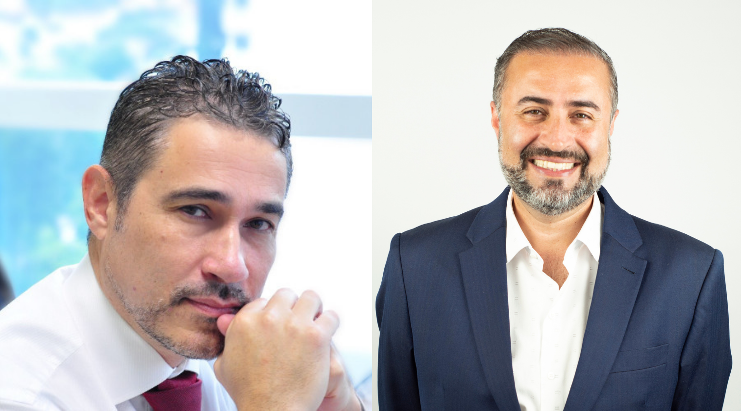 Claudio Reina, diretor executivo para Brasil, México e Portugal da Lattine e Erik Baptista, CEO e cofundador da Cloud Target