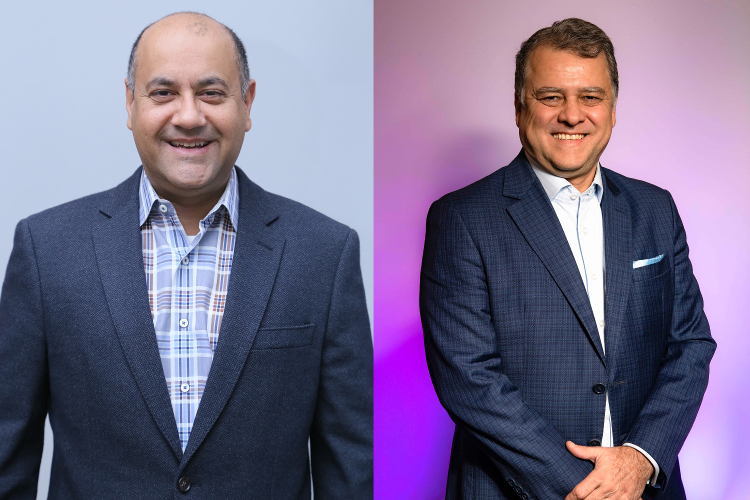 Anil Ganjoo e Fabiano Funari