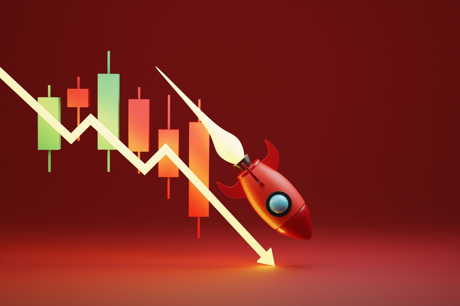 crise, startups, queda, negativo, problema