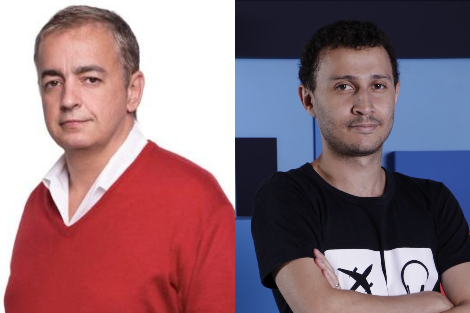 Marcos de Moraes, CEO da Doris e Lucas Santos, CIO da Doris