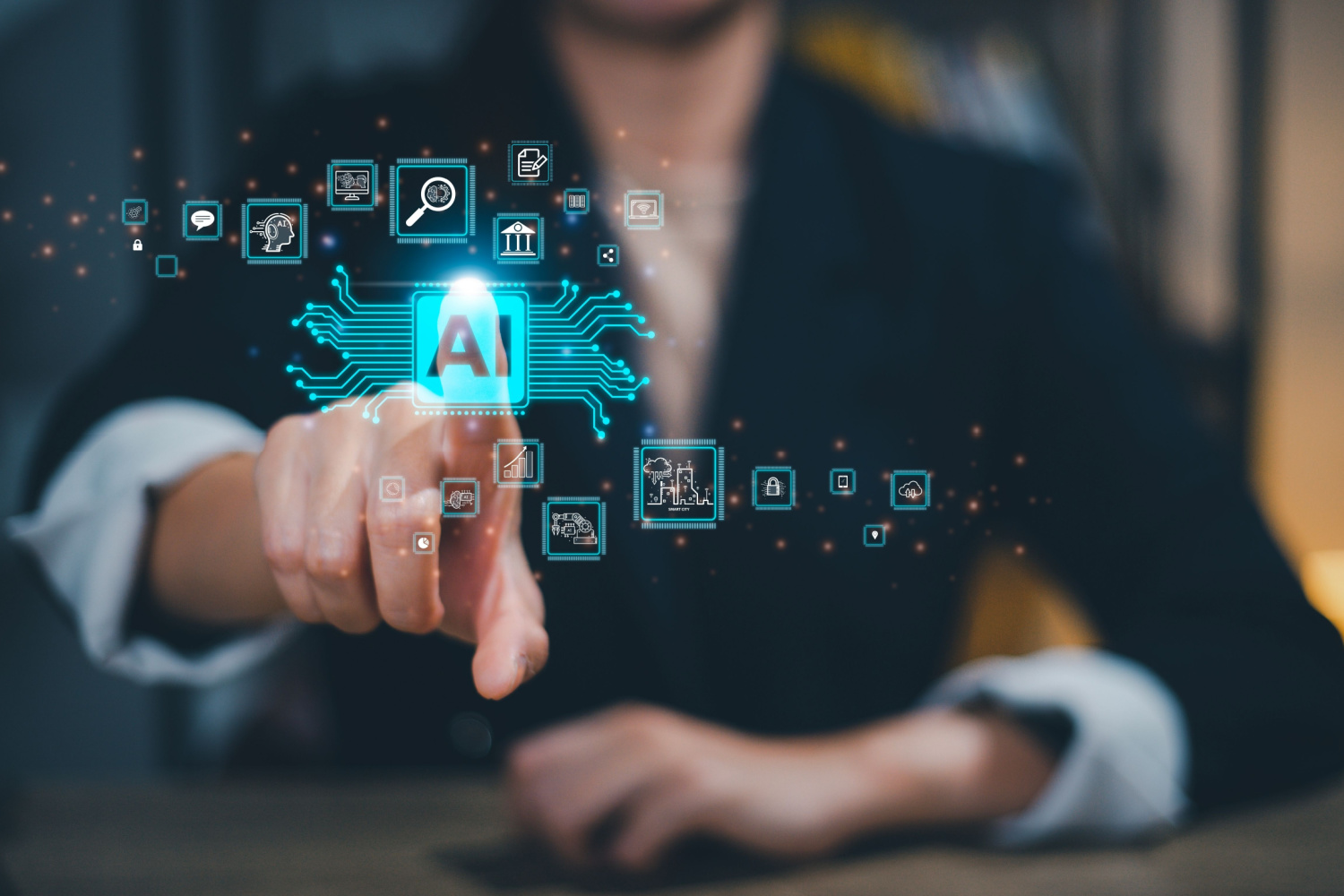 automação, IA, canais de marketing