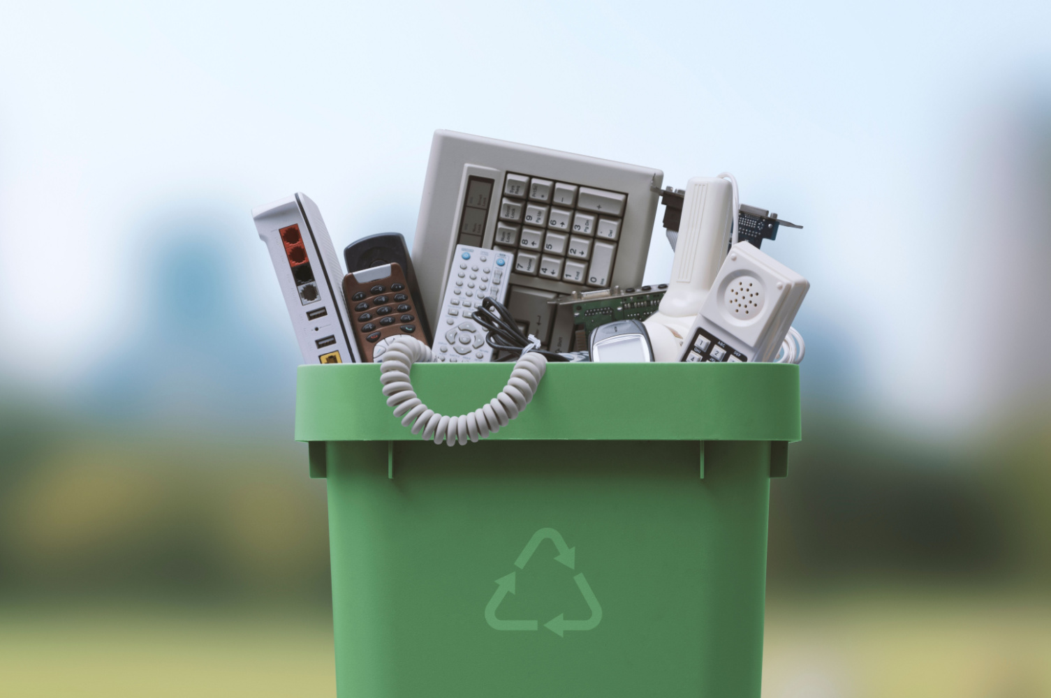 HPE, lixos eletronicos