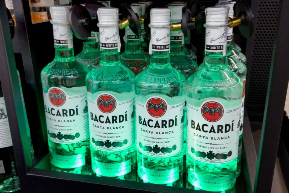 bacardi, bebidas, bebidas alcoolicas