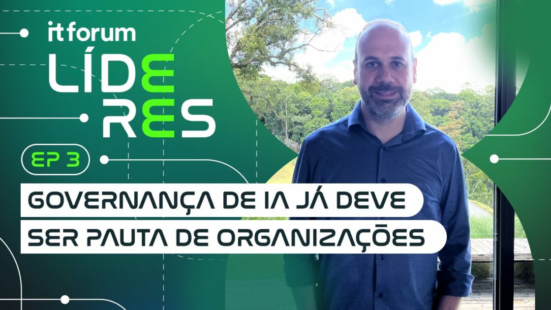 André Gualtieri, eticista e especialista em governança de IA, discute desafios do tema no IT Forum Líderes