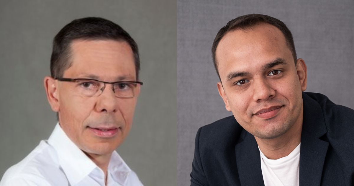 Luiz Eduardo Ritzmann, CTO da Arteris e Rafael Dourado, gerente de operações da Programmers