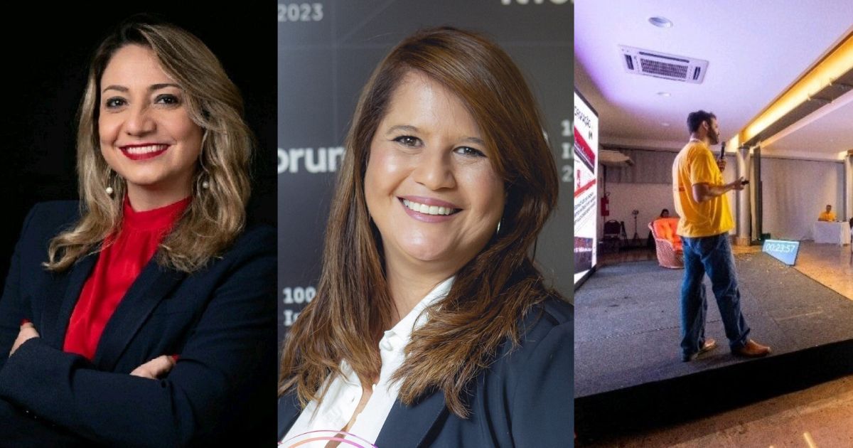 Claudia Marquesani, Lucia Almeida e Hércules Bortolini Prado Fotos: Divulgação