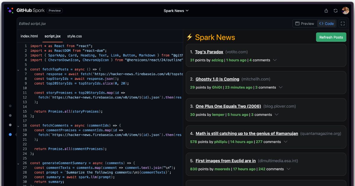 GitHub Spark