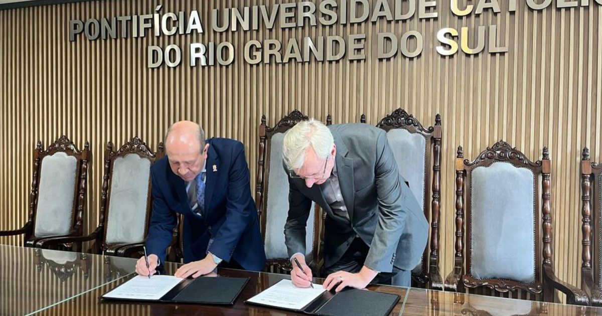 PUCRS firma parceria histórica com a Finep e impulsiona a inovação em terapias avançadas. Foto: Cristiane Parnaíba