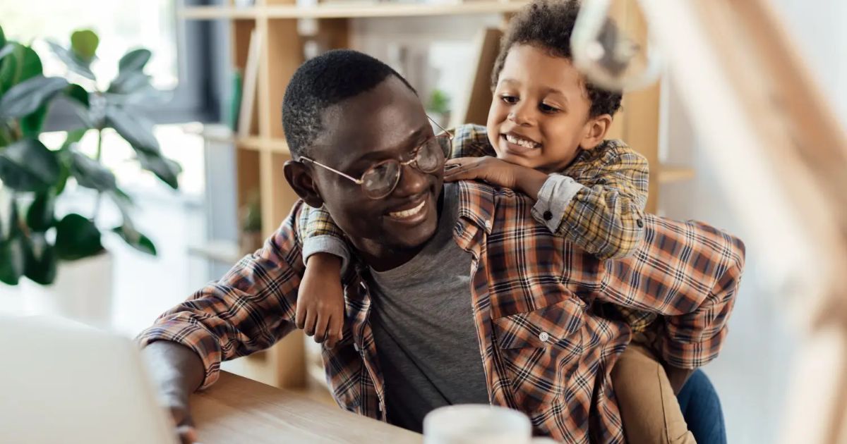 dia das crianças, criança, homem, homem negro