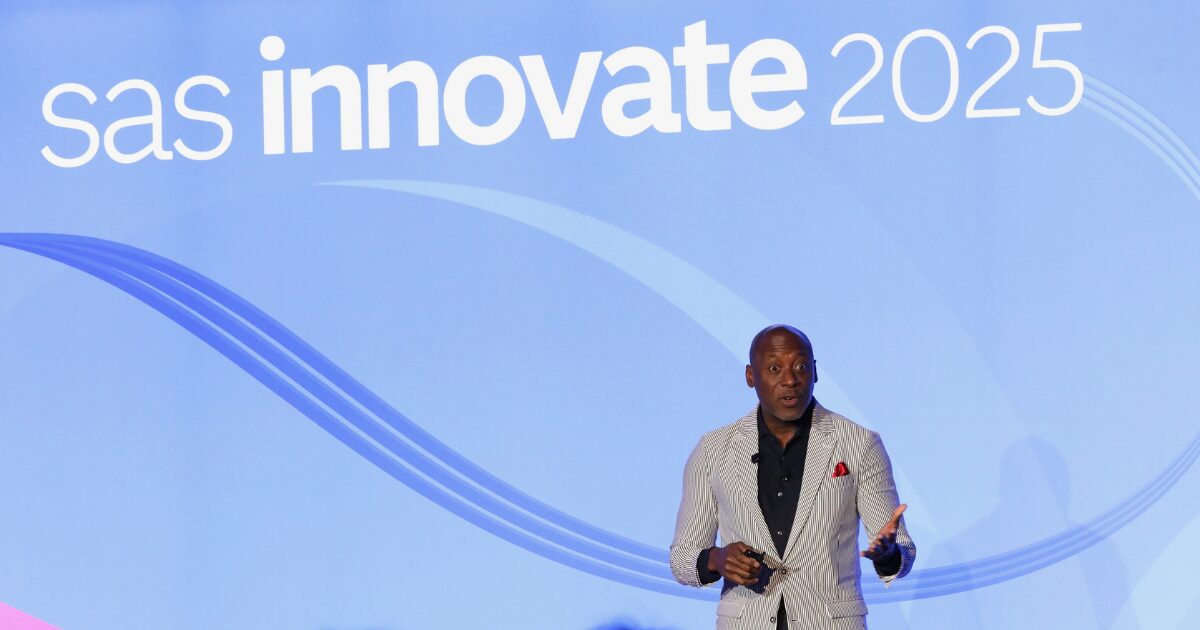Reggie Townsend, vice-presidente da Prática de Ética de Dados do SAS. Imagem: SAS/Divulgação