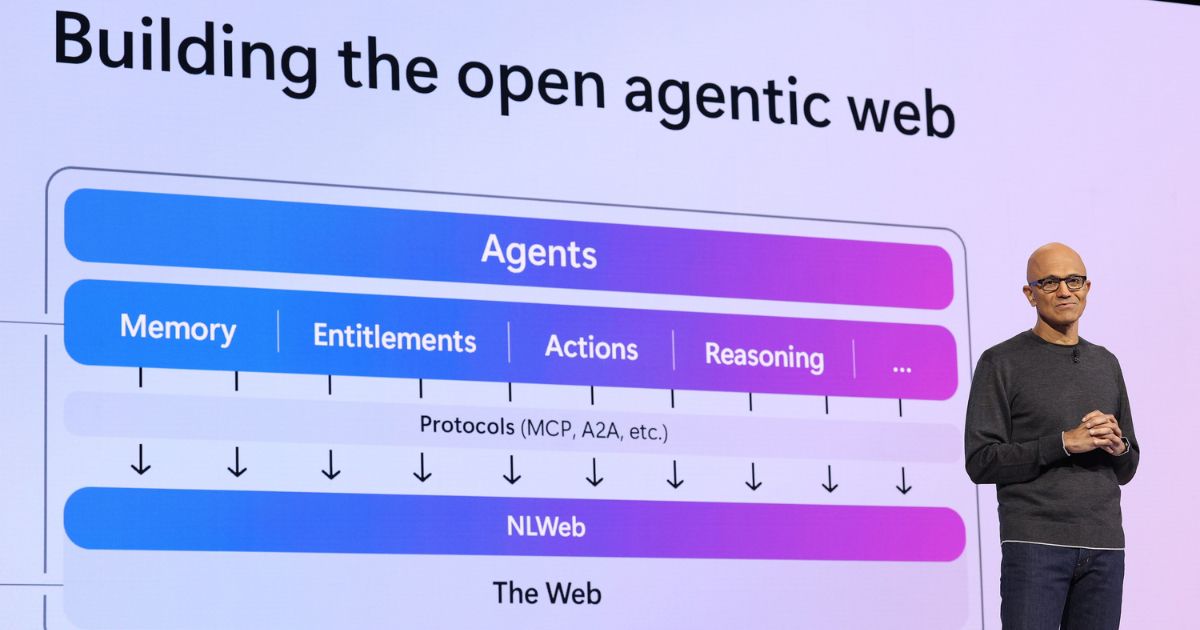 satya nadella, microsoft, build 2025, agentic ai