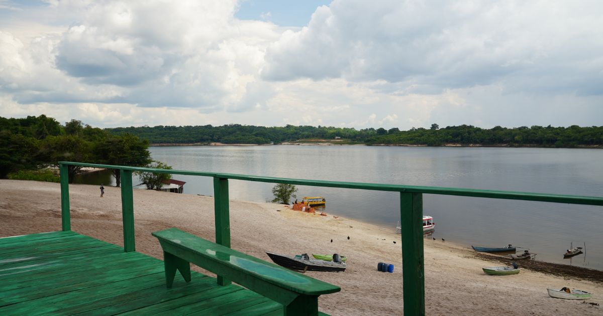 Aldeia Três Rios, na Amazônia. Foto: Marcelo Ohek/Oitorama