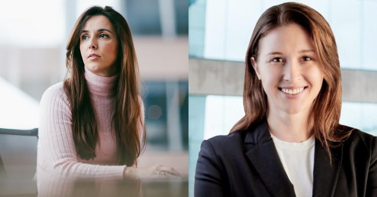Camila Pepe e Barbara Kreutzfeld, advogadas do escritório Stocche Forbes Advogados. (Cibersegurança) Imagens: Divulgação