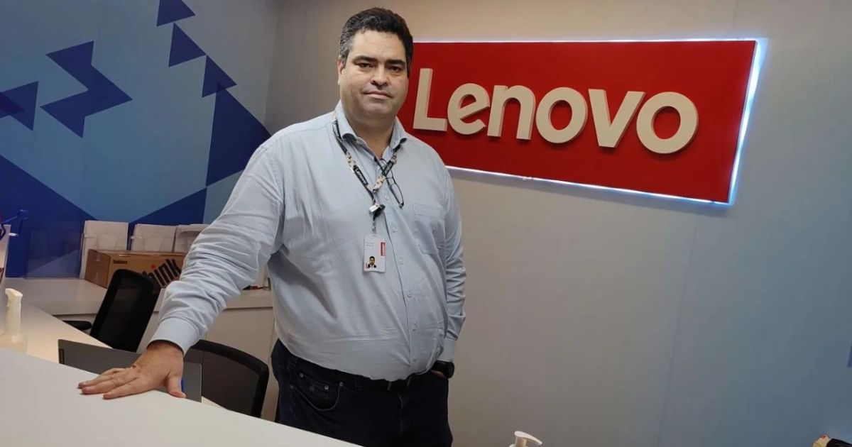 Valério Mateus, gerente-geral de Serviços e Soluções da Lenovo para a América Latina. Foto: Divulgação