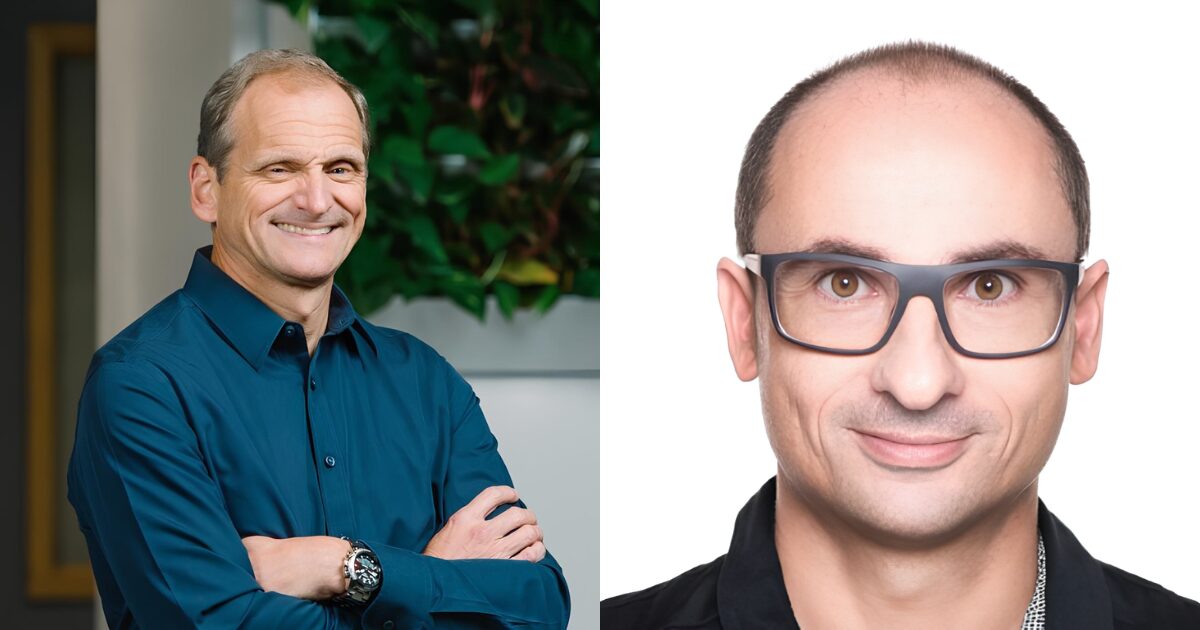 Rick McConnell, CEO da Dynatrace, e Bernd Greifeneder, CTO e fundador da companhia. (Foto: Divulgação/Dynatrace)