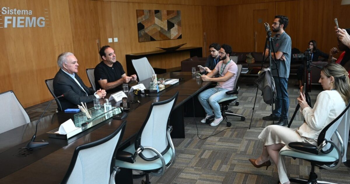 Coletiva de imprensa para divulgação do Data center em IA de Uberlândia.